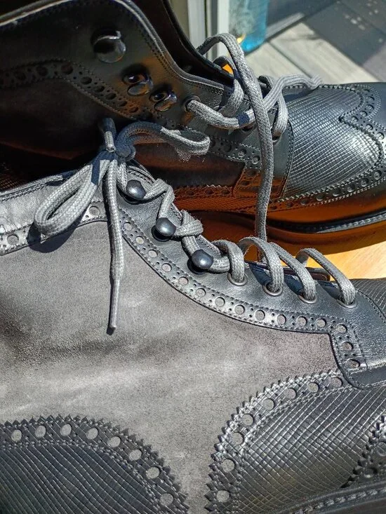 Magnanni for Saks Fifth Avenue Boots 9.5 *Like New - Picture 10 of 12